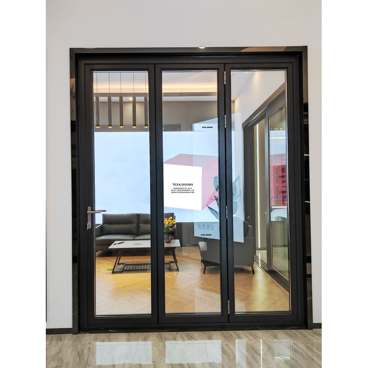 Teza Doors Aluminum Folding Patio Door Wayfair